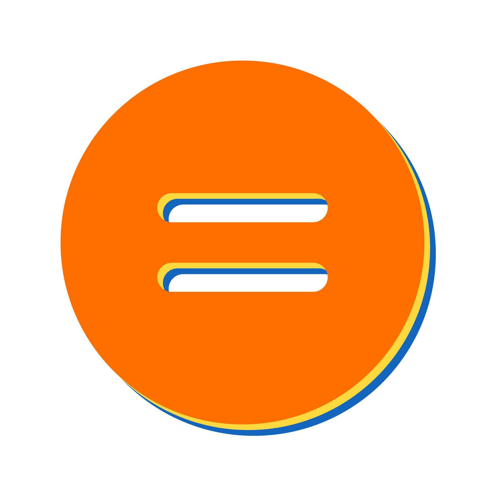 Equal to Symbol Vector Icon 28308756 Vector Art at Vecteezy