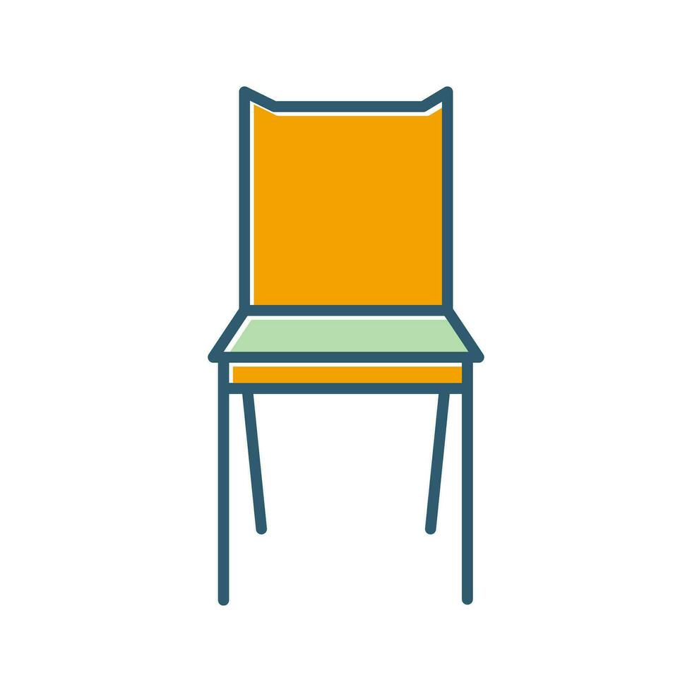 Bedroom Chair Vector Icon