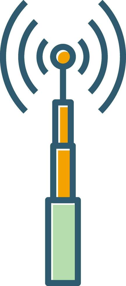 Telecome Tower Vector Icon