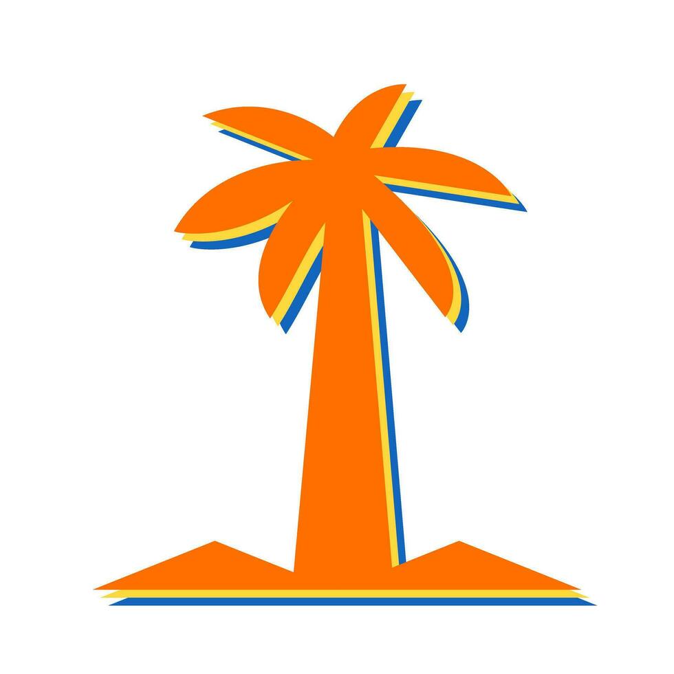 Coconut Tree Vector Icon