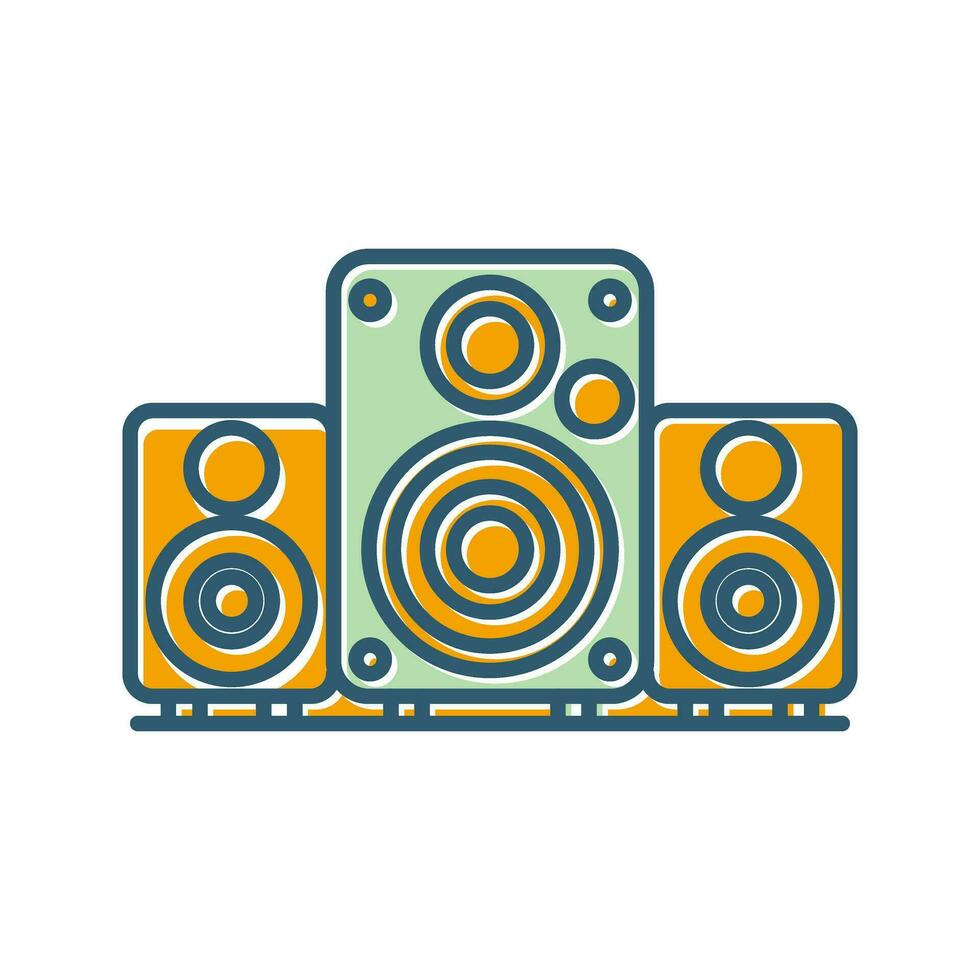 icono de vector de altavoz