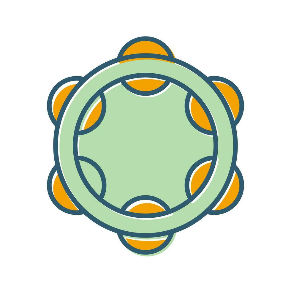 Tambourine Vector Icon