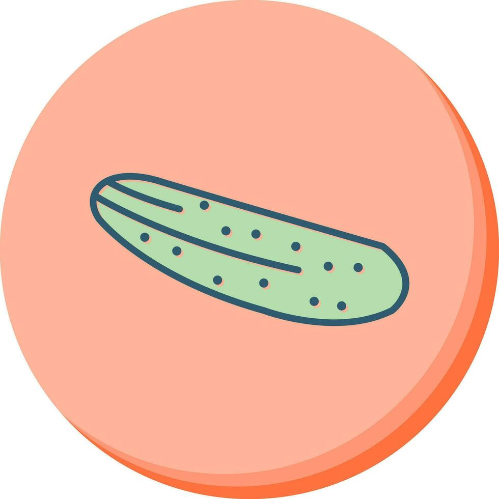 Cucumber Vector Icon