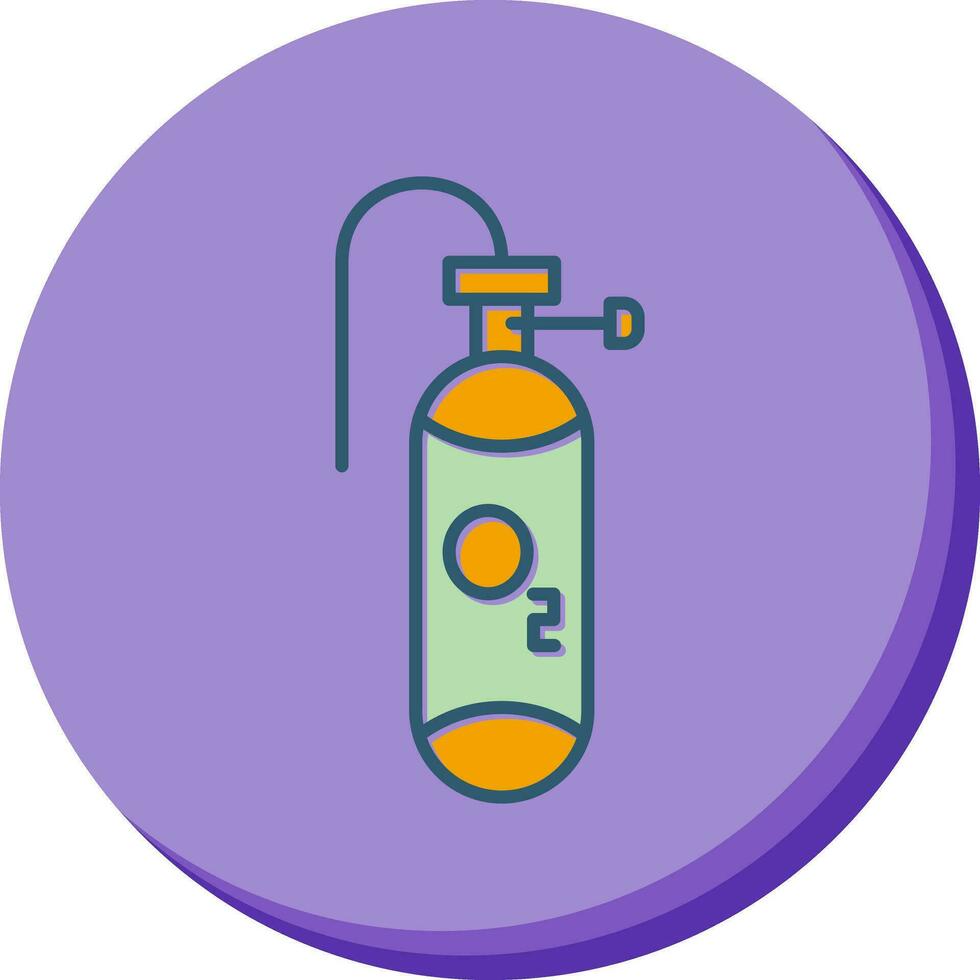 Oxygen Tank Vector Icon