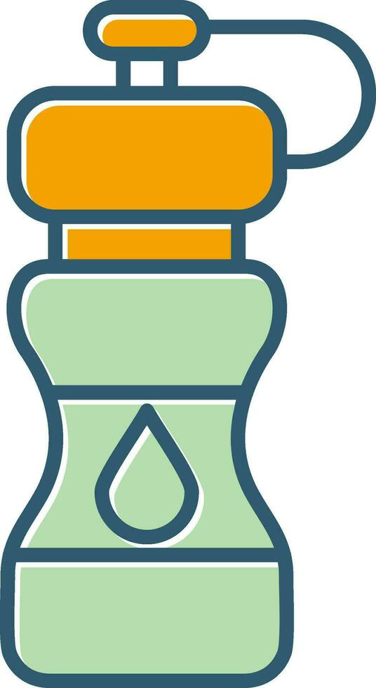 Water Bottle Vector Icon