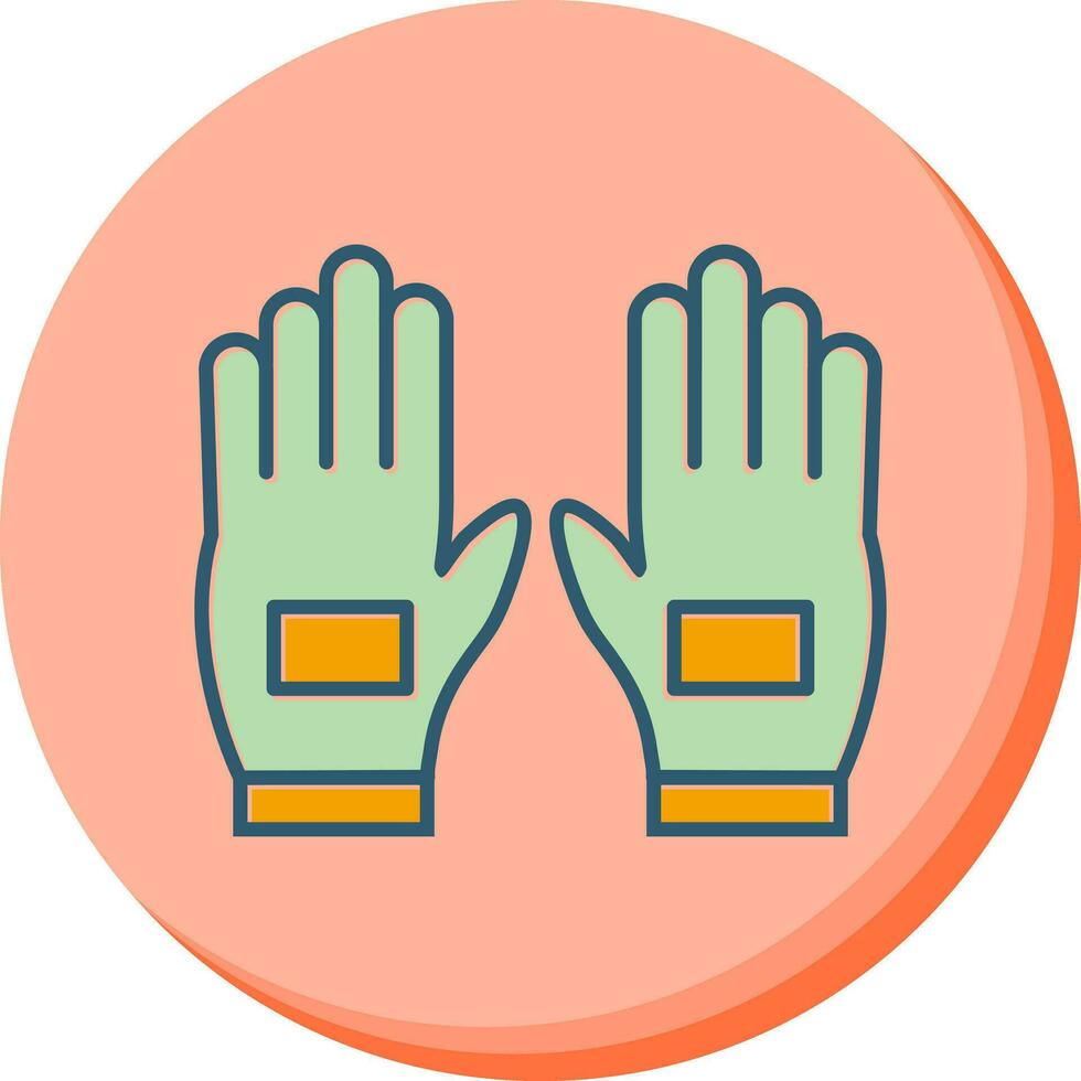 Pair of Gloves Vector Icon