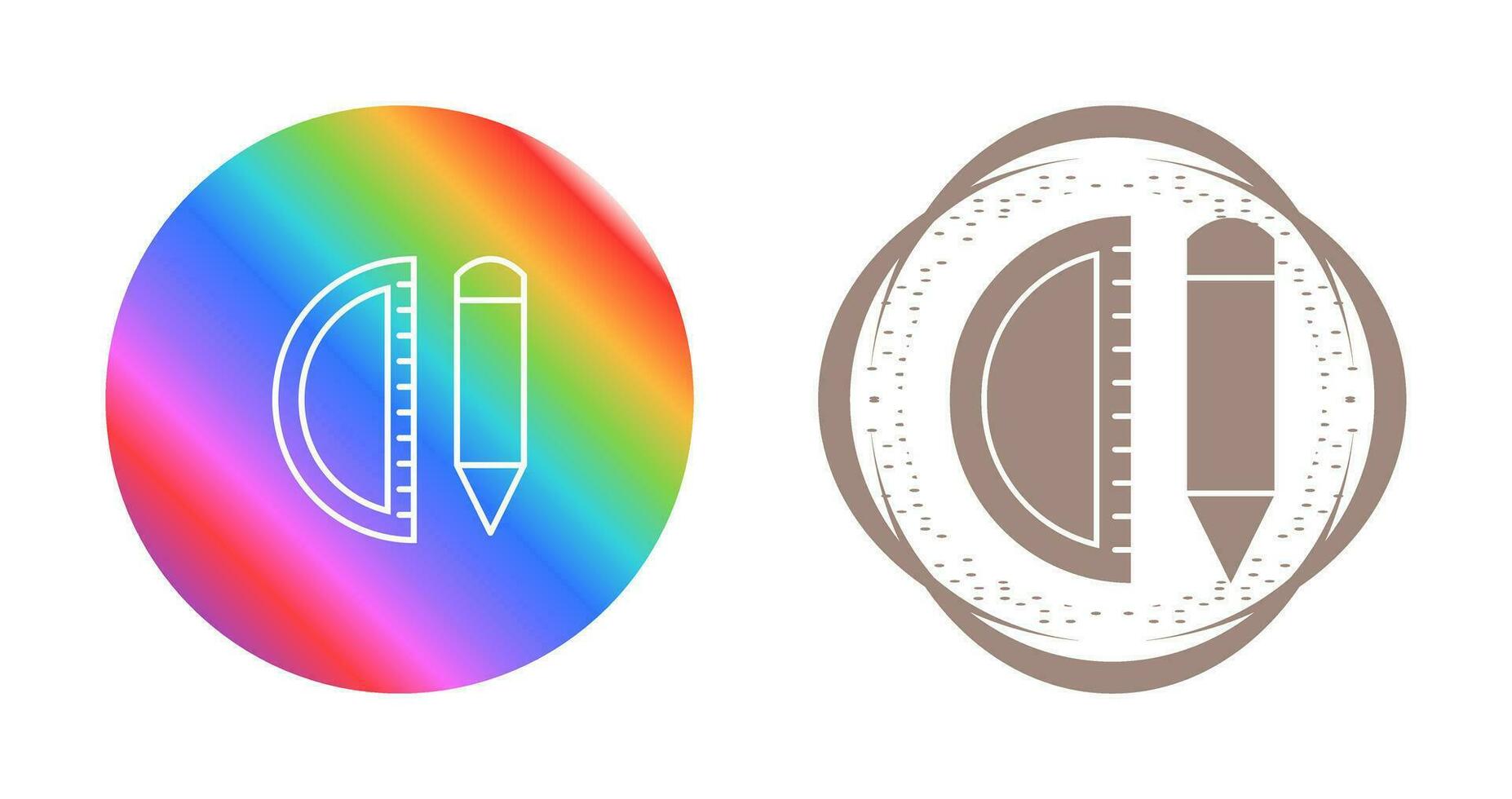 Geometry Tools Vector Icon