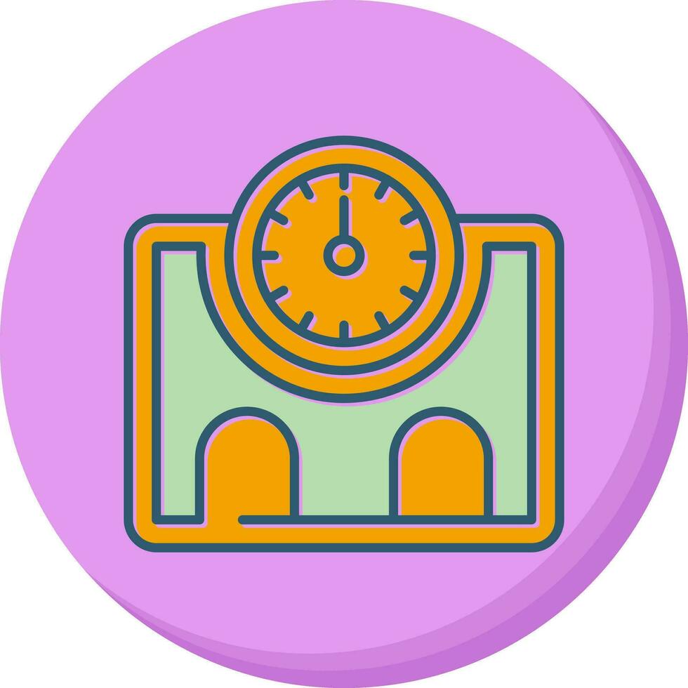 Weight Scale Vector Icon