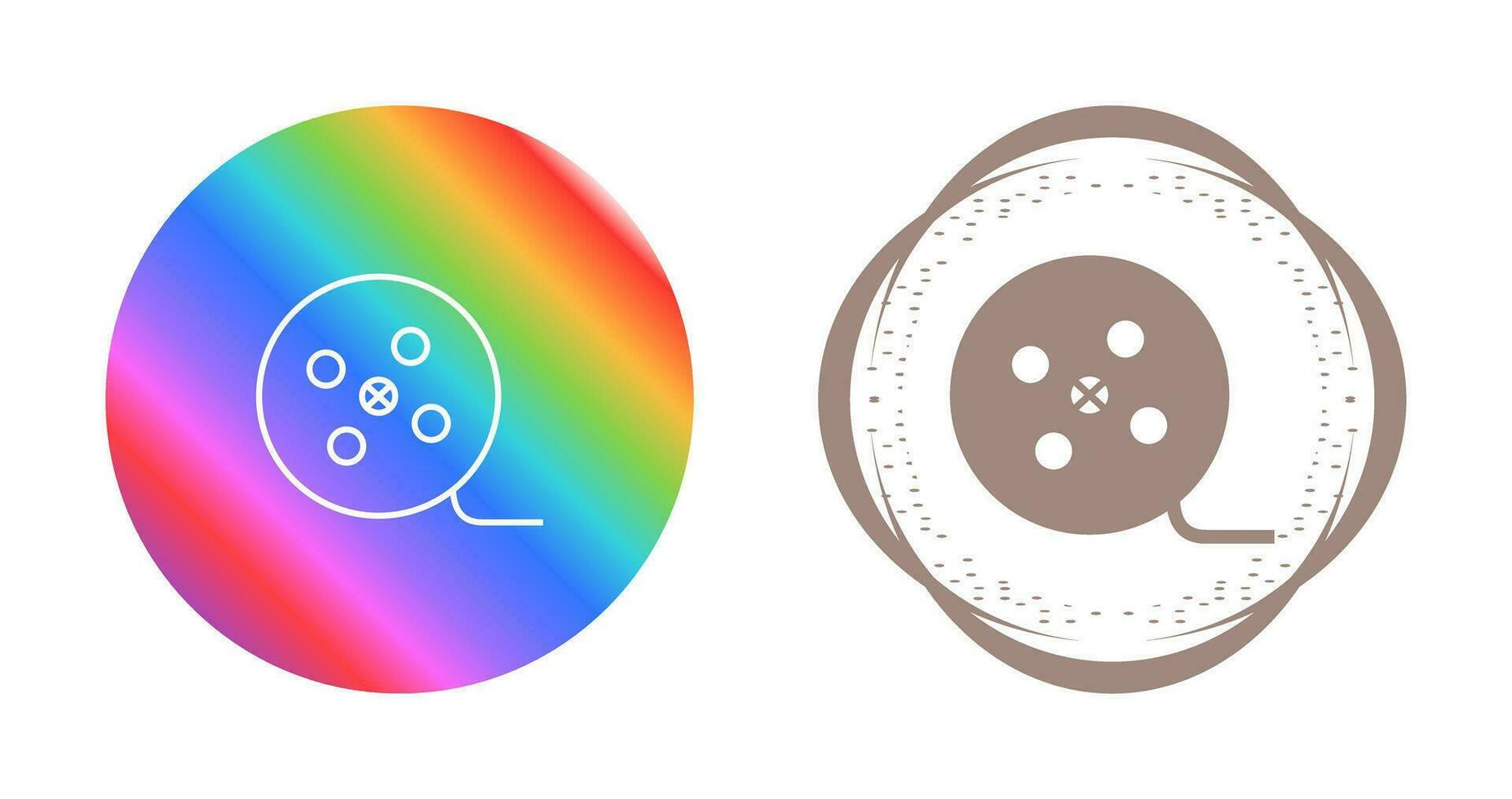 Film Reel Vector Icon