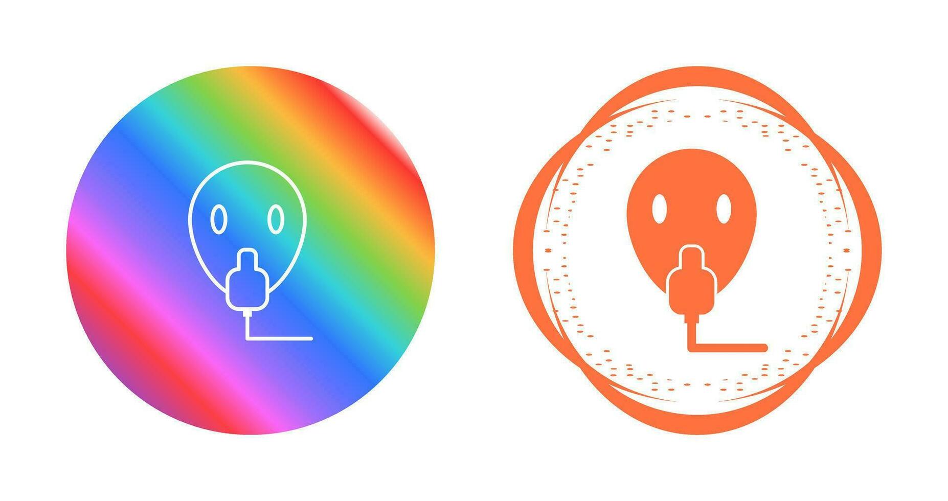 Oxygen Mask Vector Icon