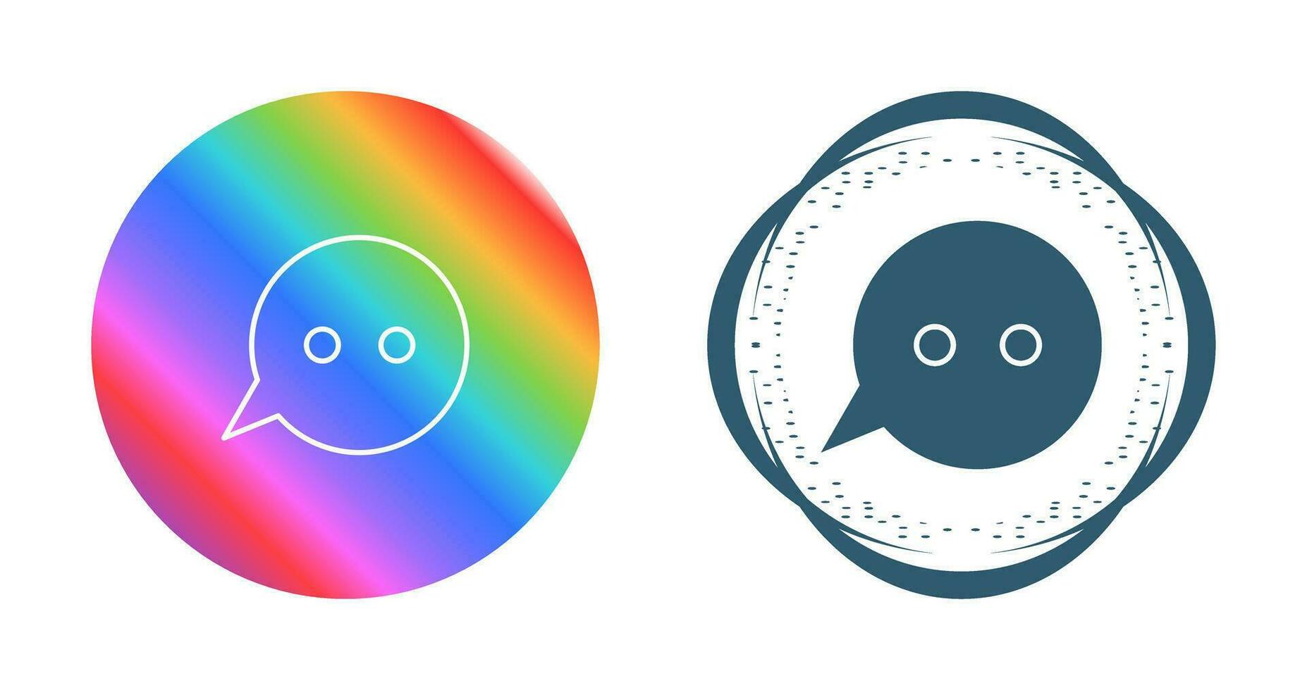 Message Bubbles Vector Icon