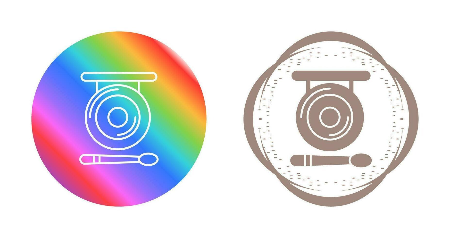 Gong Vector Icon