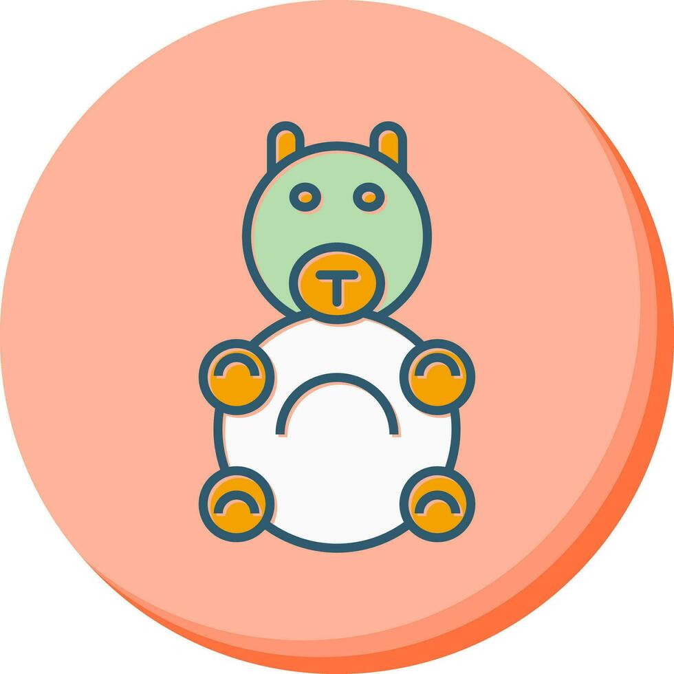 Stuffed Toy Vector Icon