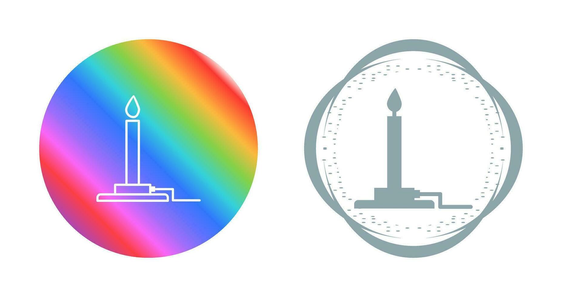 Bunsen Burner Vector Icon