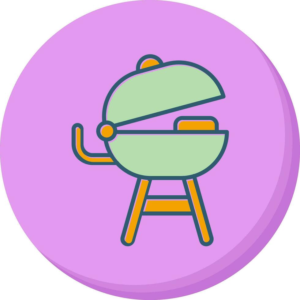 Grilled Vector Icon