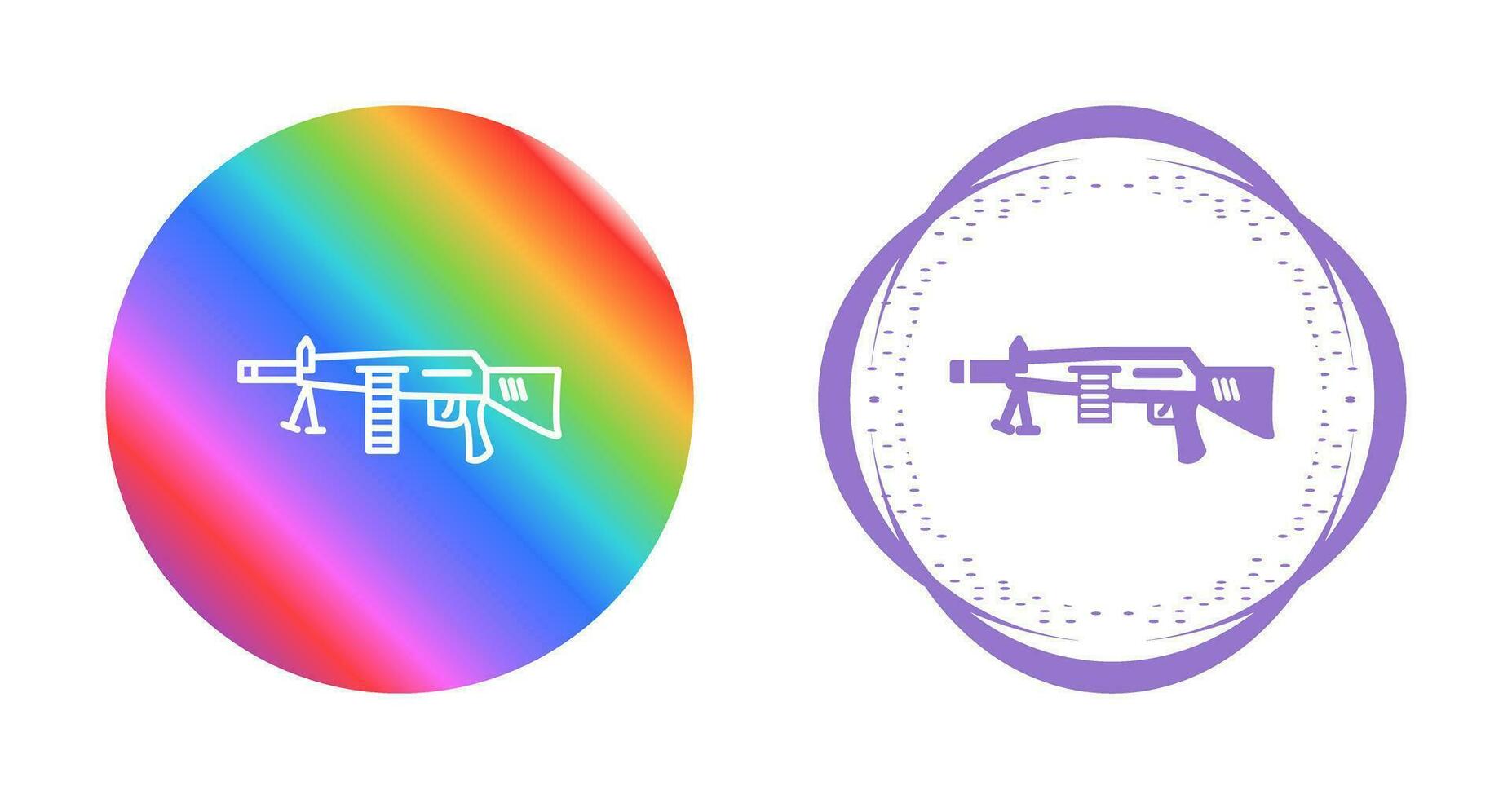 Machine Gun Vector Icon