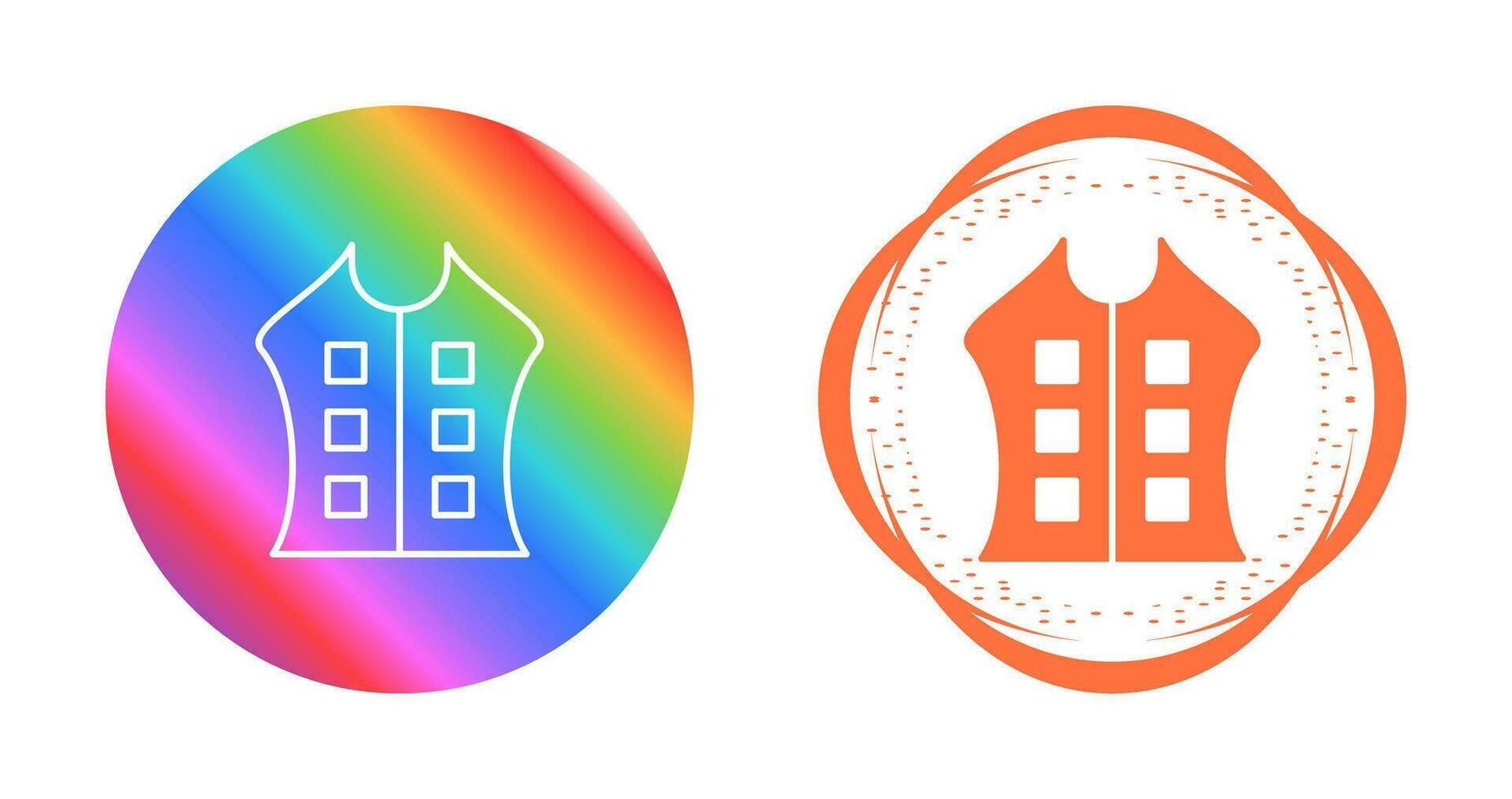 Bullet Proof Vest Vector Icon