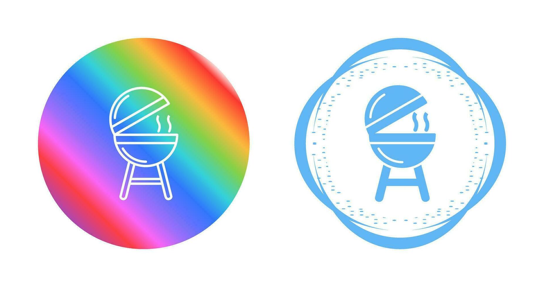 icono de vector de parrilla