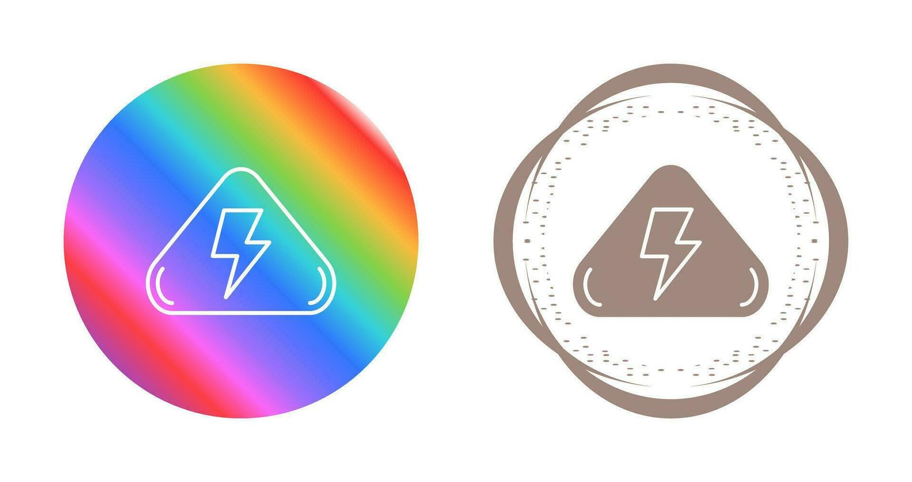Electrical Hazard Vector Icon
