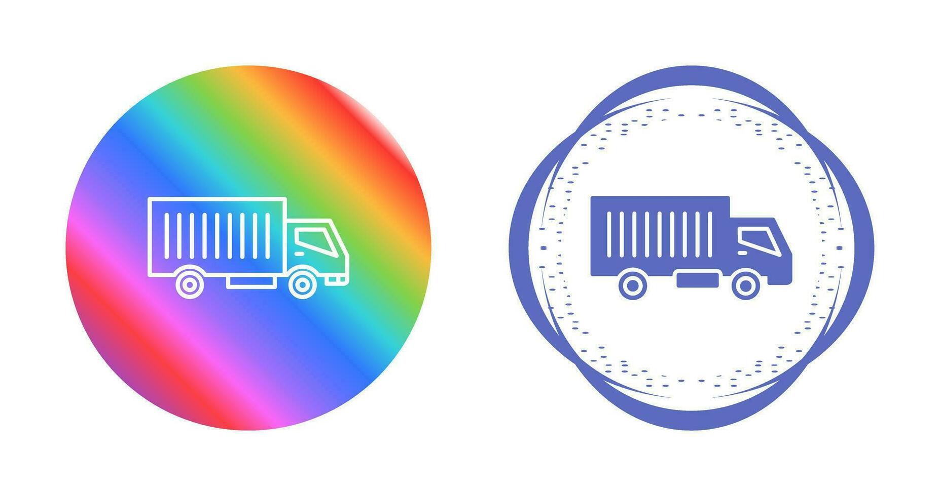 Moving Truck Vector Icon