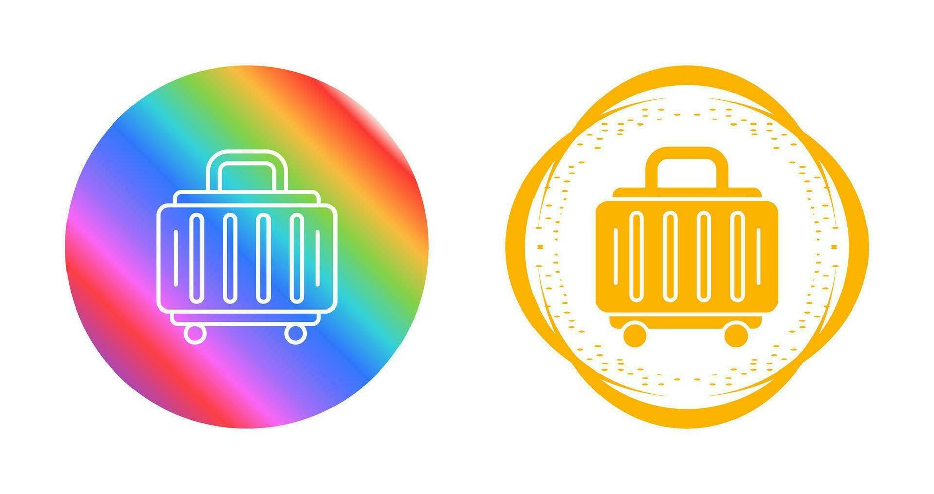 Baggage Vector Icon