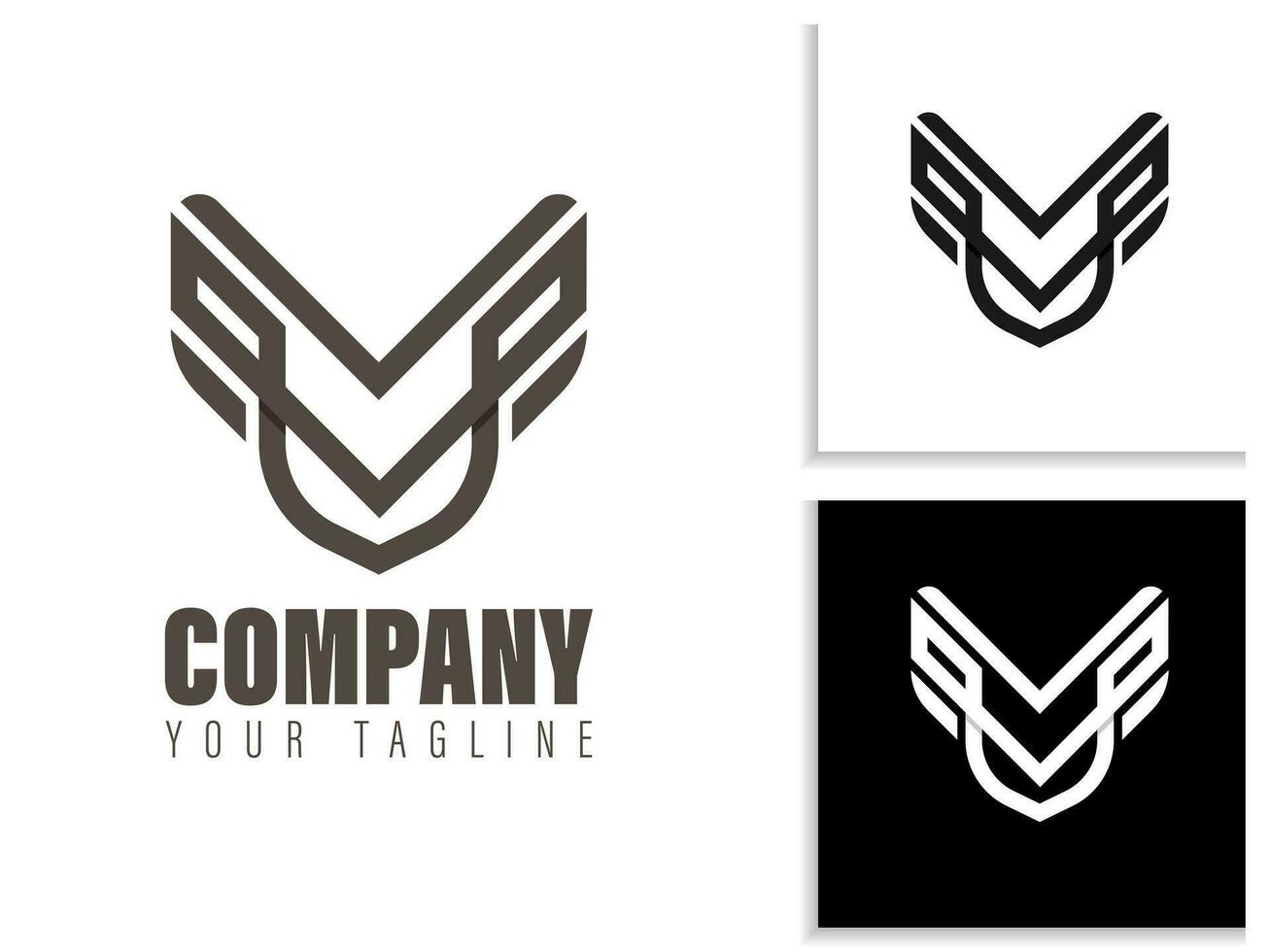 owl head logo, suitable for all companies vector