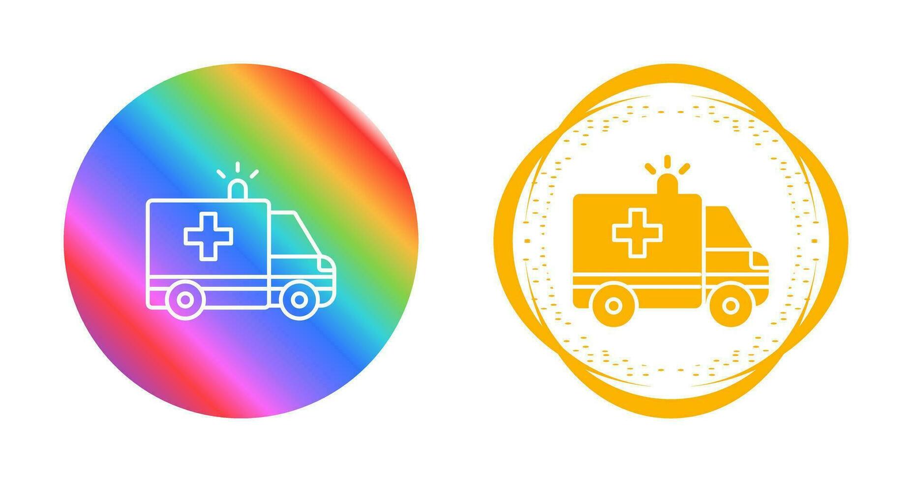 Ambulance Vector Icon