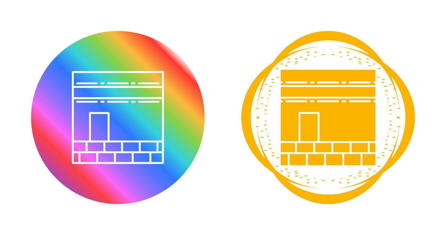 Kaaba Vector Icon