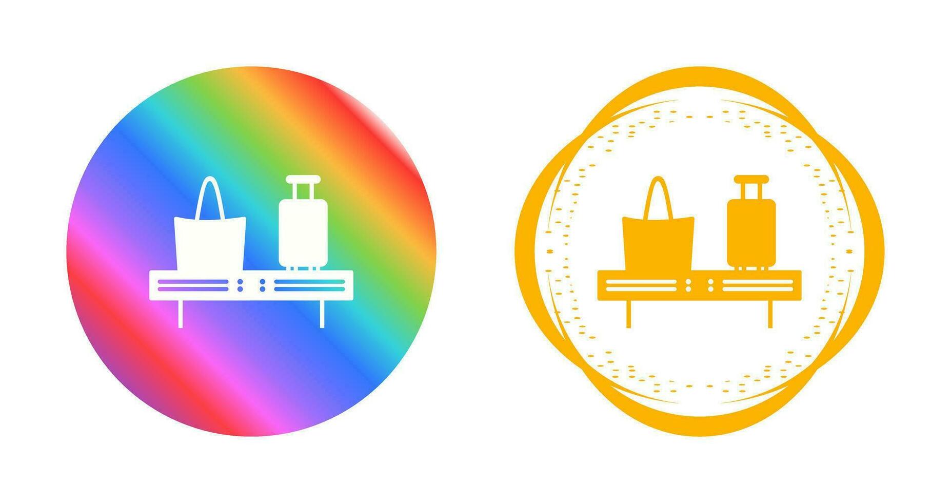 Luggage Carousel Vector Icon