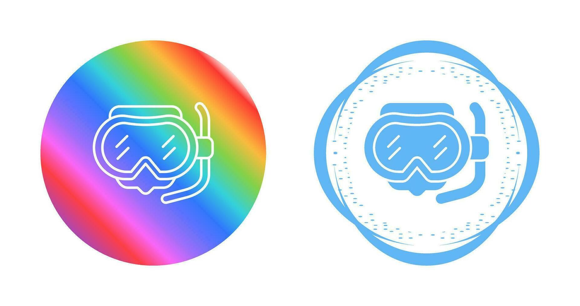 Diving Mask Vector Icon