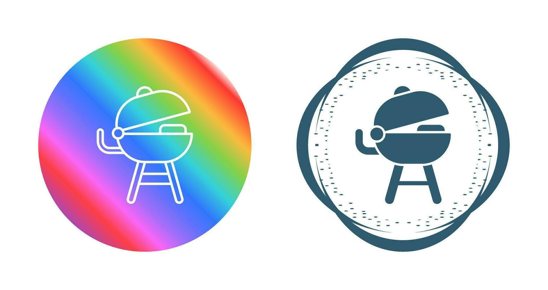 Grilled Vector Icon