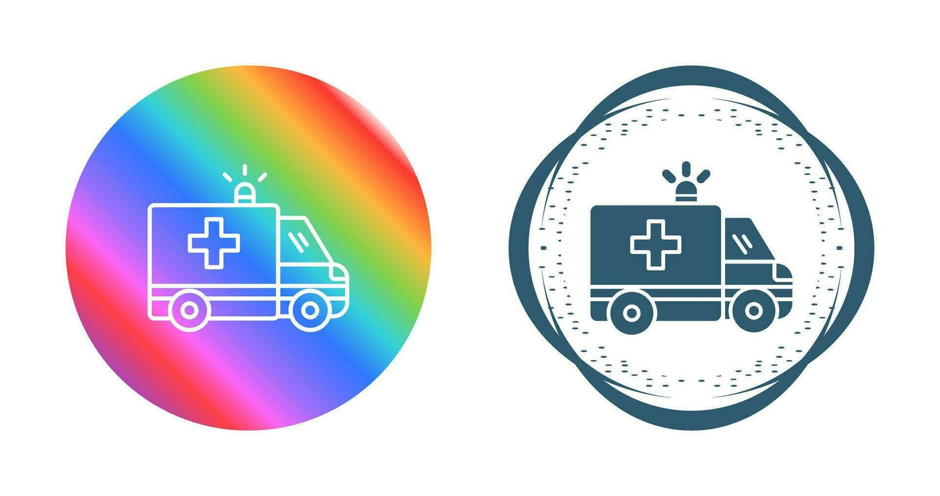 Ambulance Vector Icon