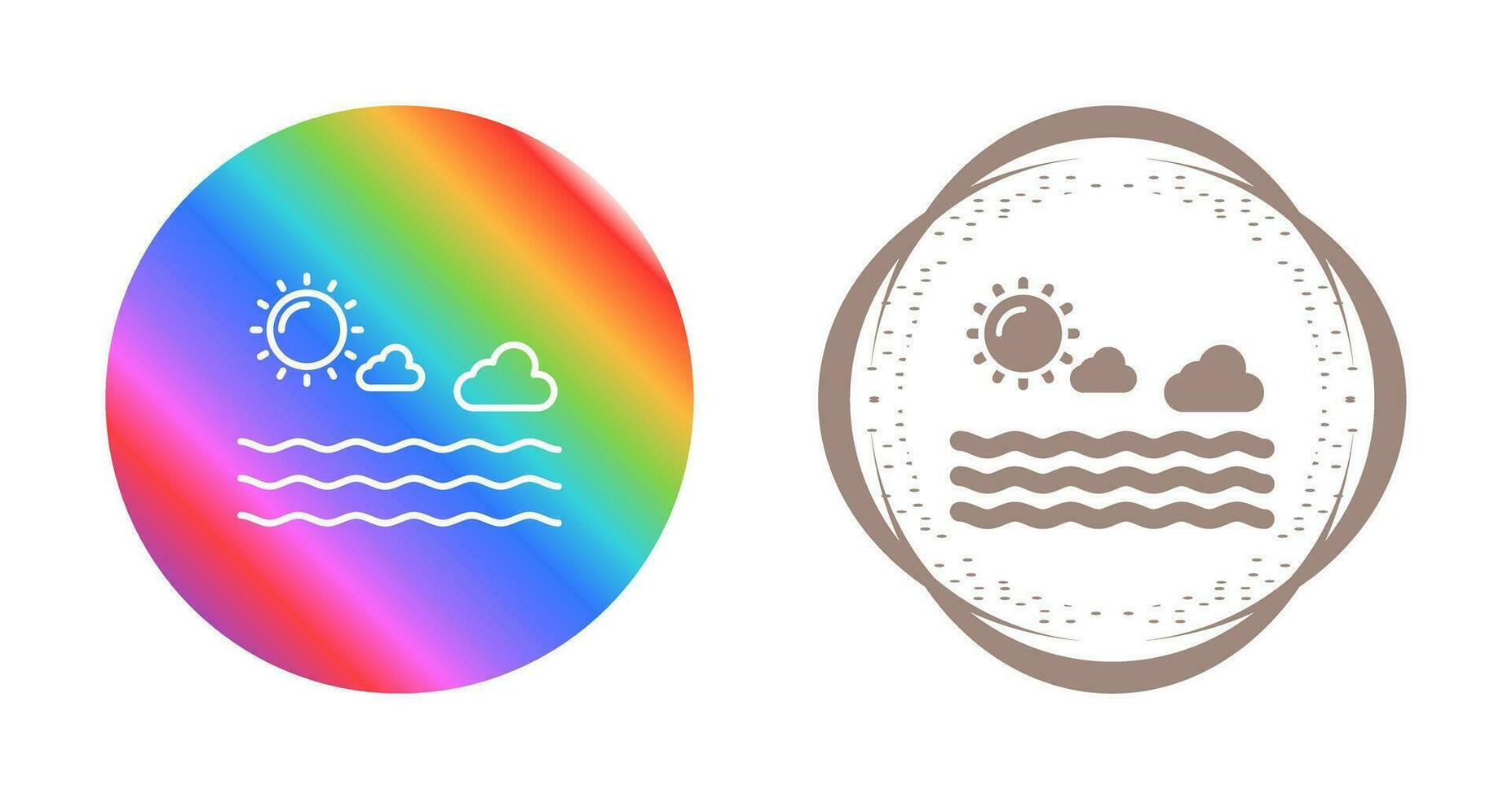 Sea Vector Icon