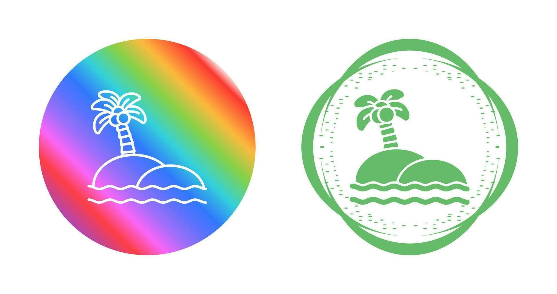Island Vector Icon
