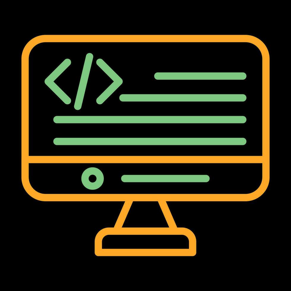 Programming Language Vector Icon