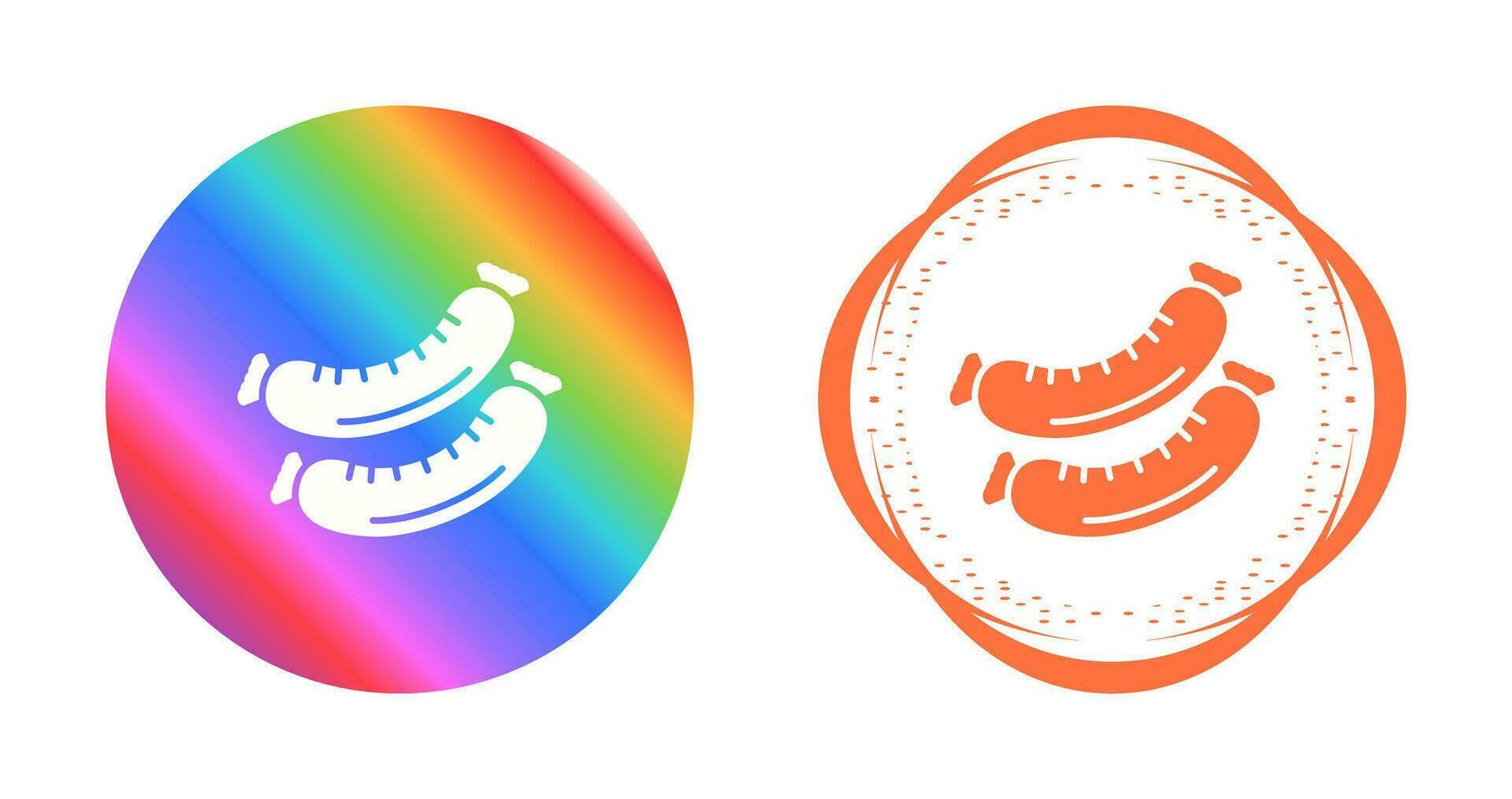 Sausage Vector Icon