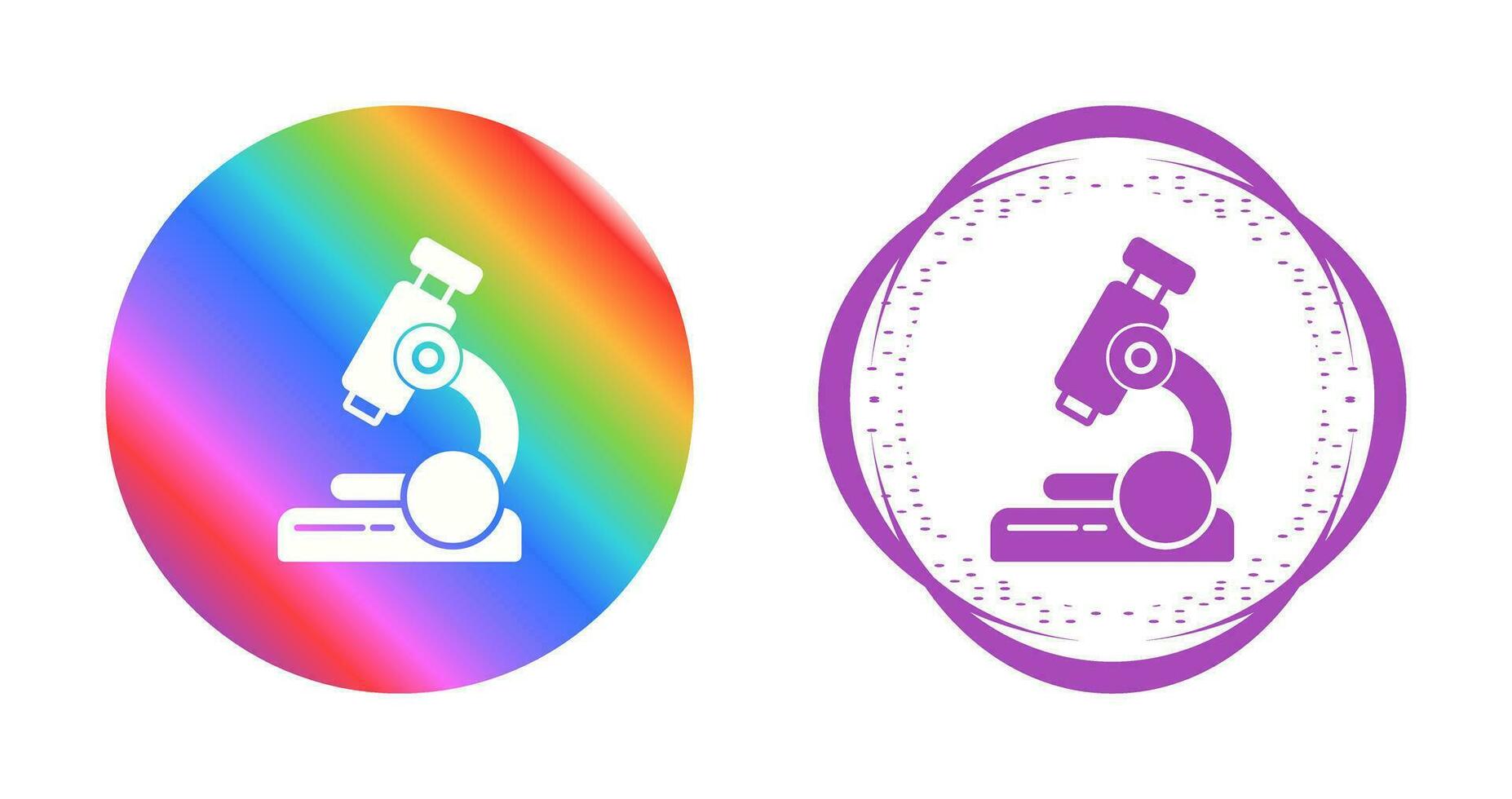 Micro Scope Vector Icon