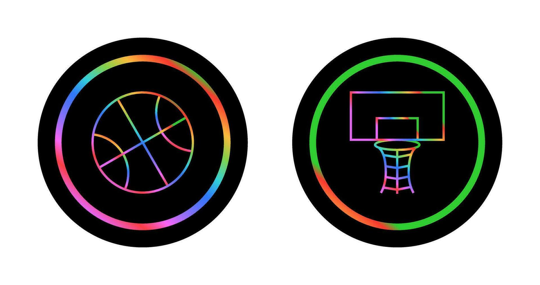 Basketball Hoop Vector Icon