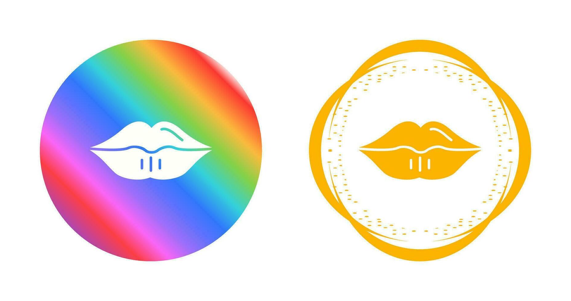 Lips Vector Icon