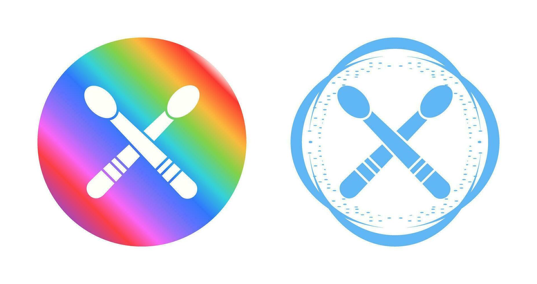 Drumsticks Vector Icon