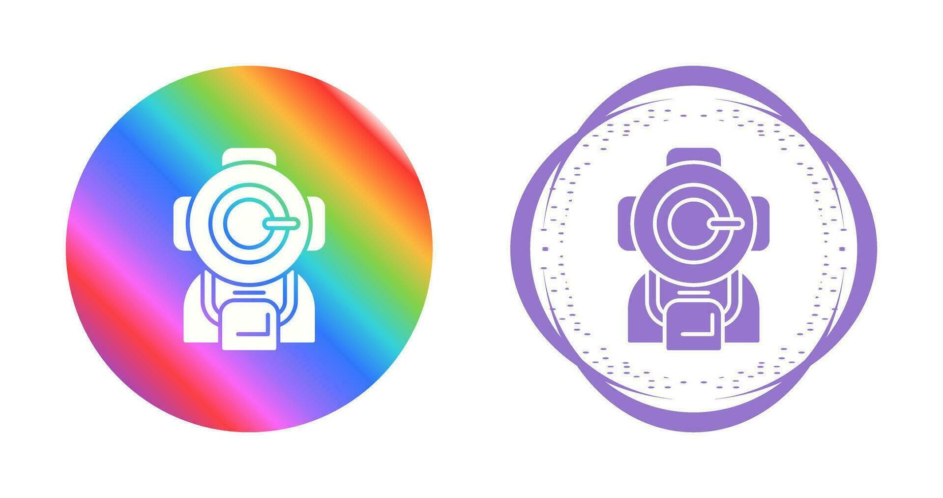 Diving Helmet Vector Icon