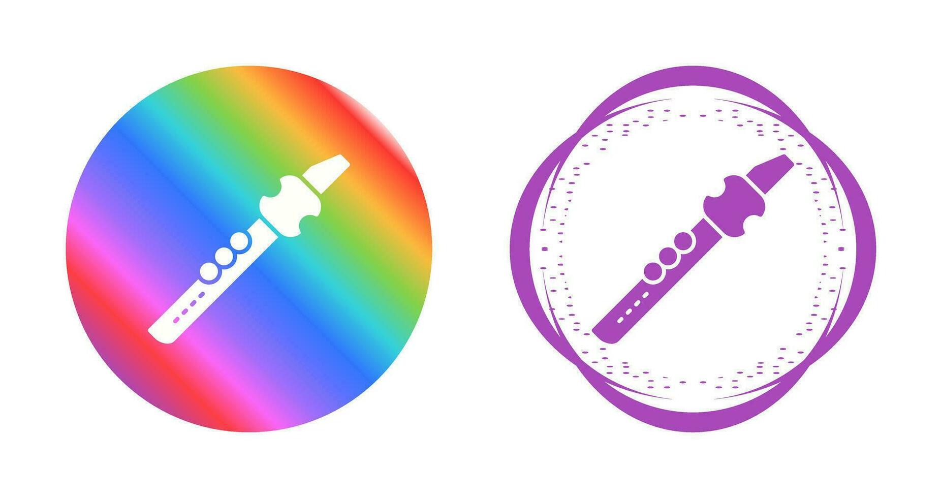 Flute Vector Icon