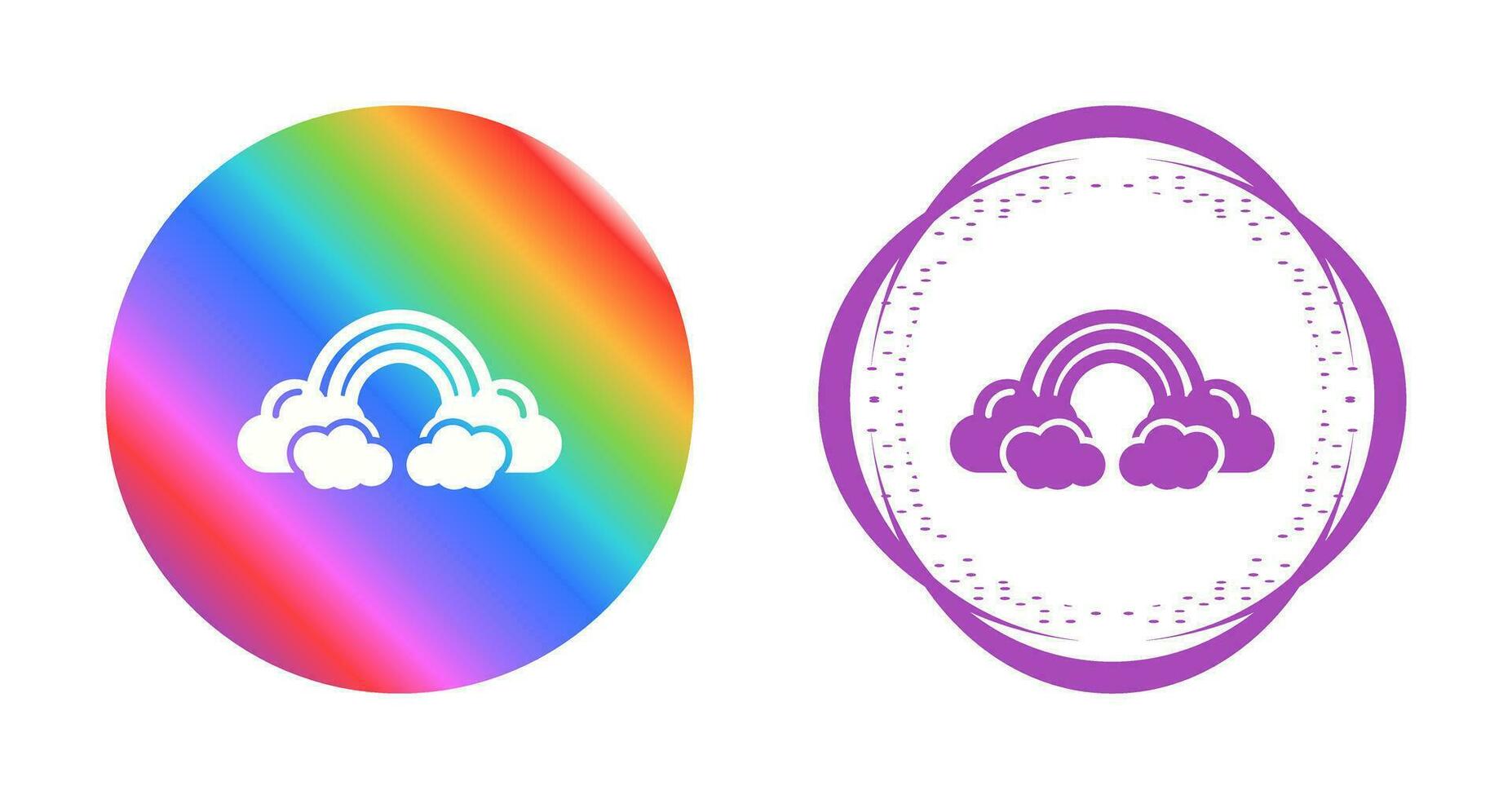 Rainbow Vector Icon
