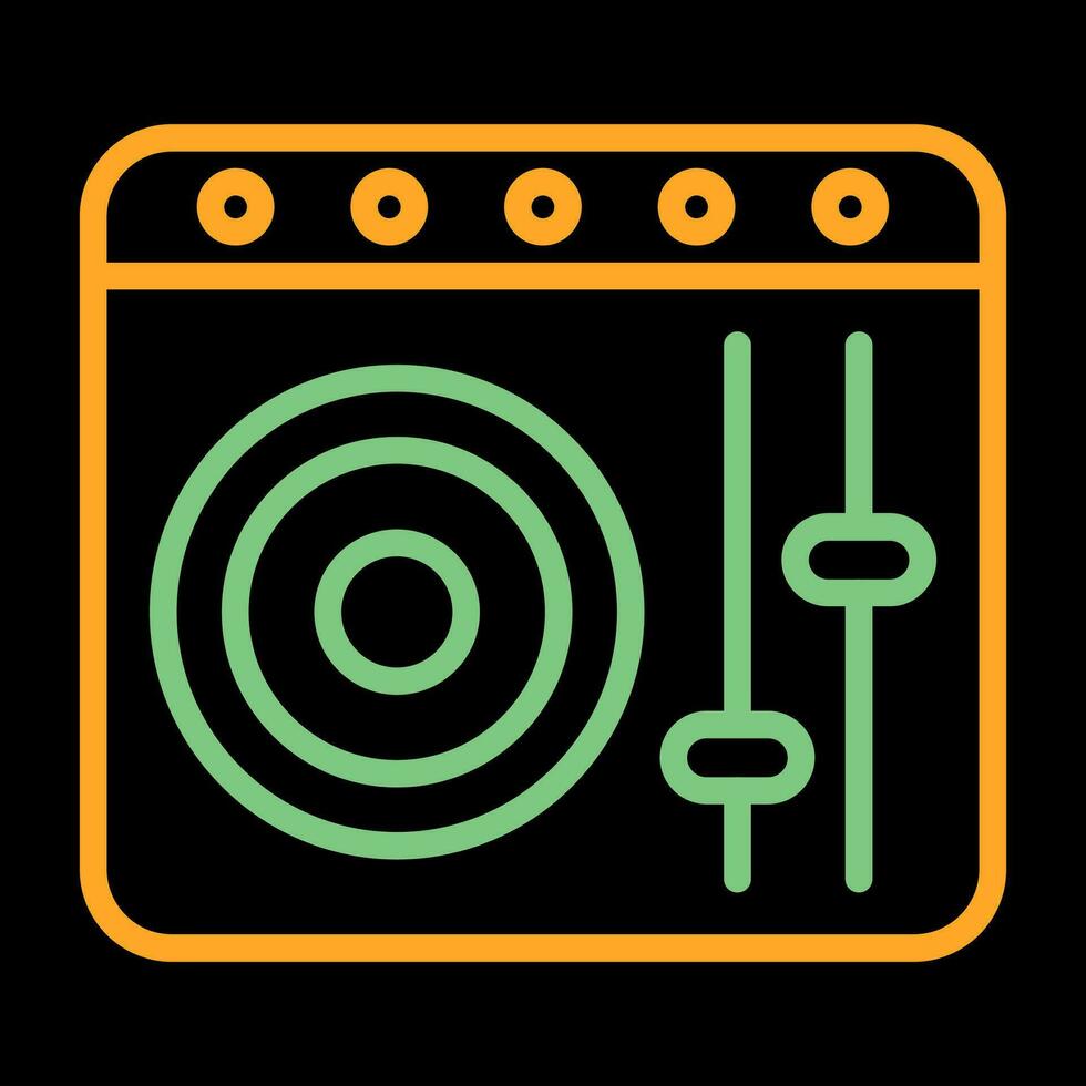 DJ Controller Vector Icon
