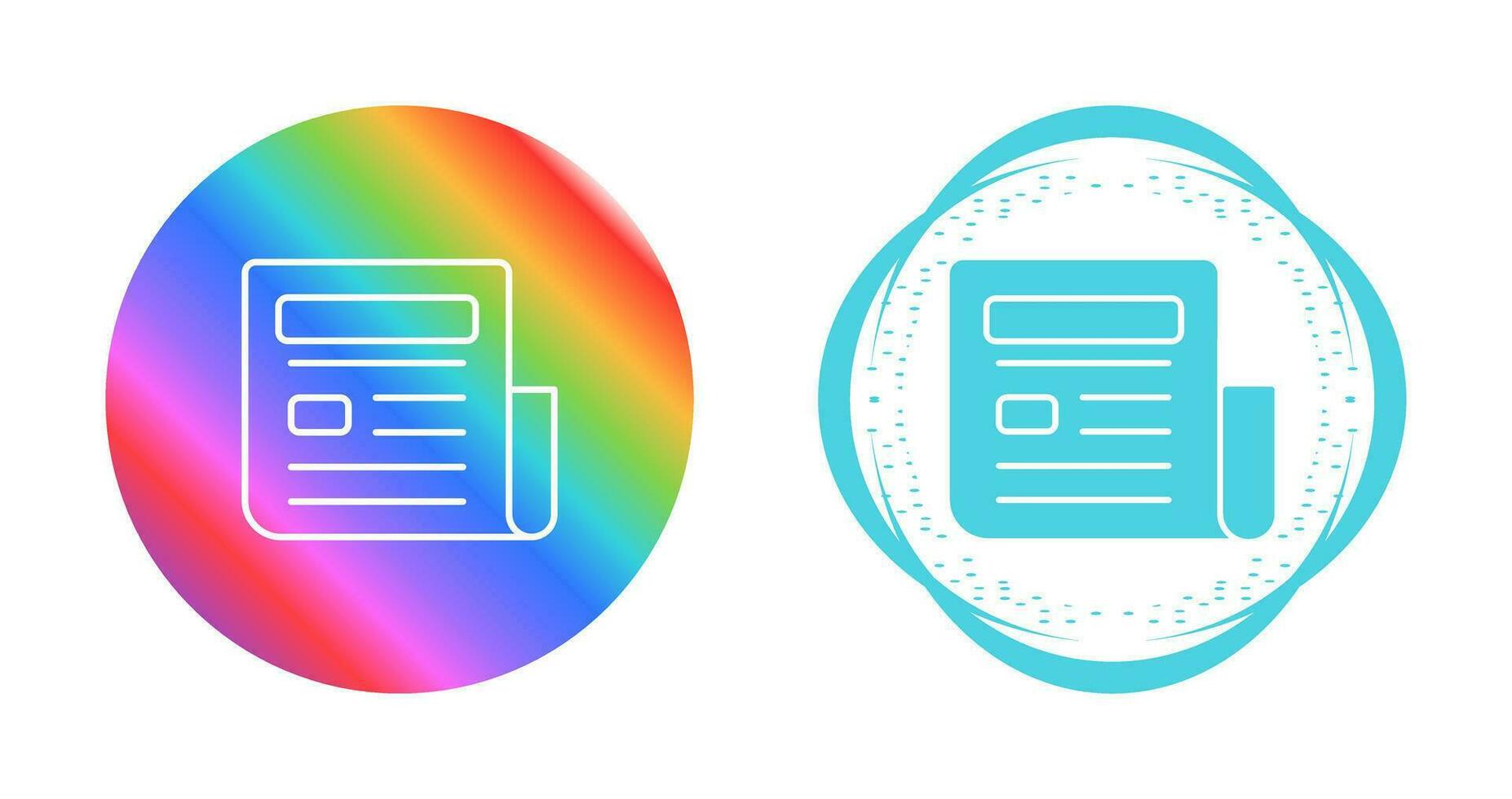 News Paper Vector Icon