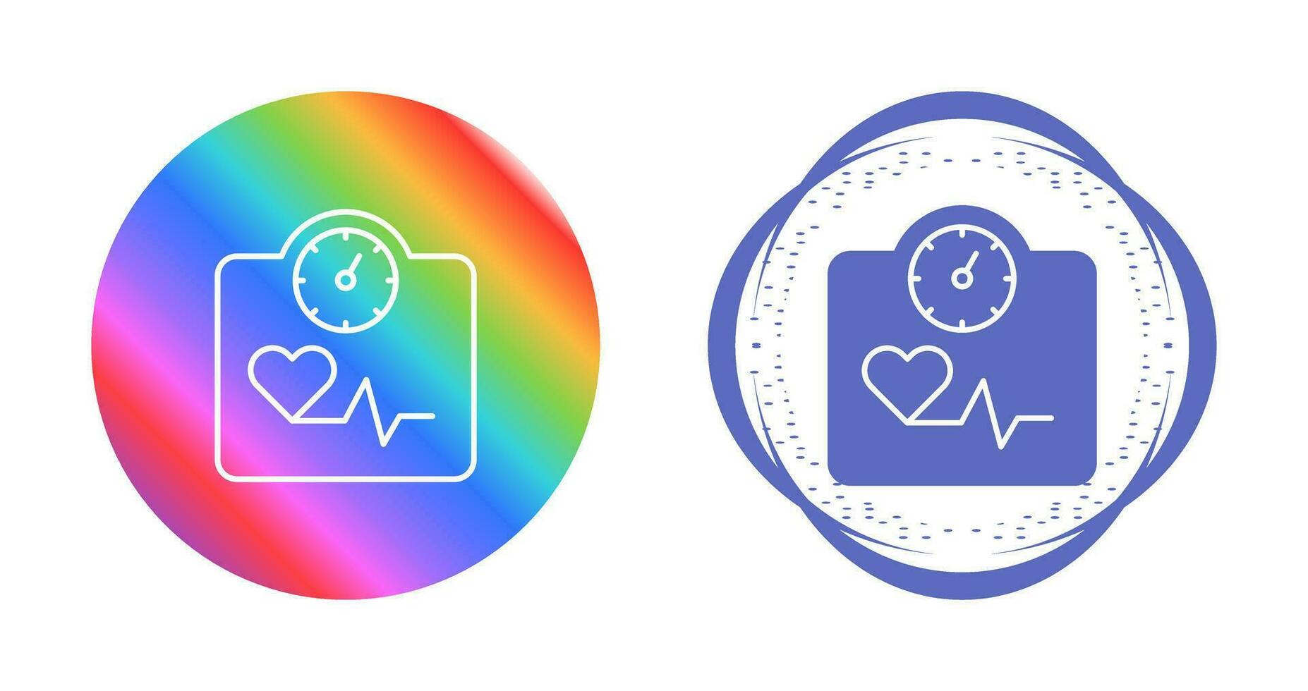 icono de vector de presión arterial