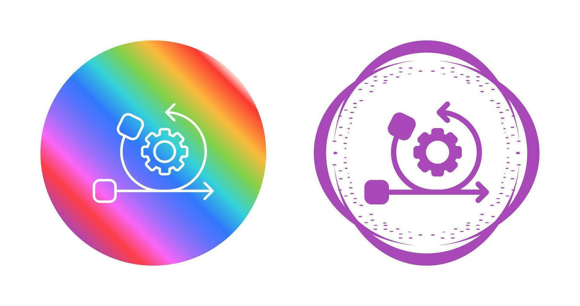 Iteration Vector Icon