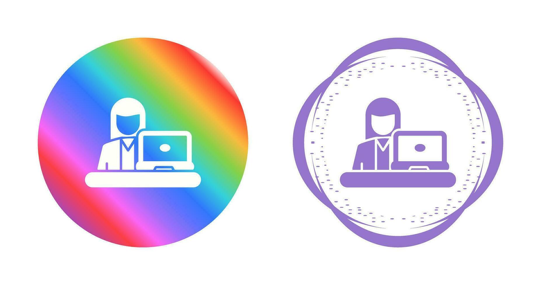 Telecommuting Vector Icon