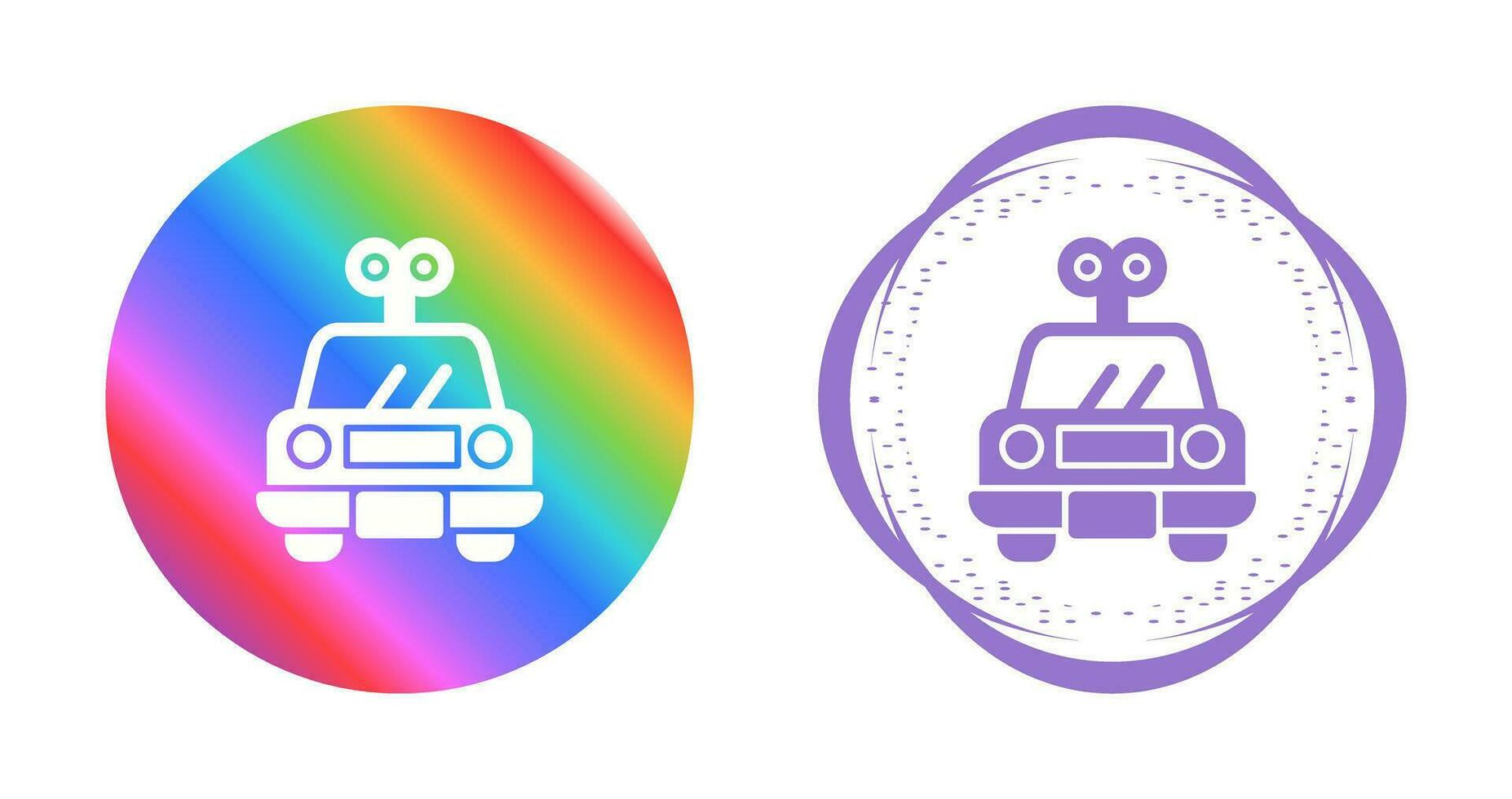 Car Toy Vector Icon