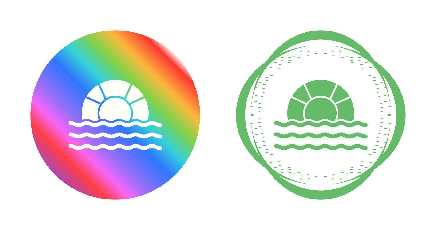 Float Vector Icon